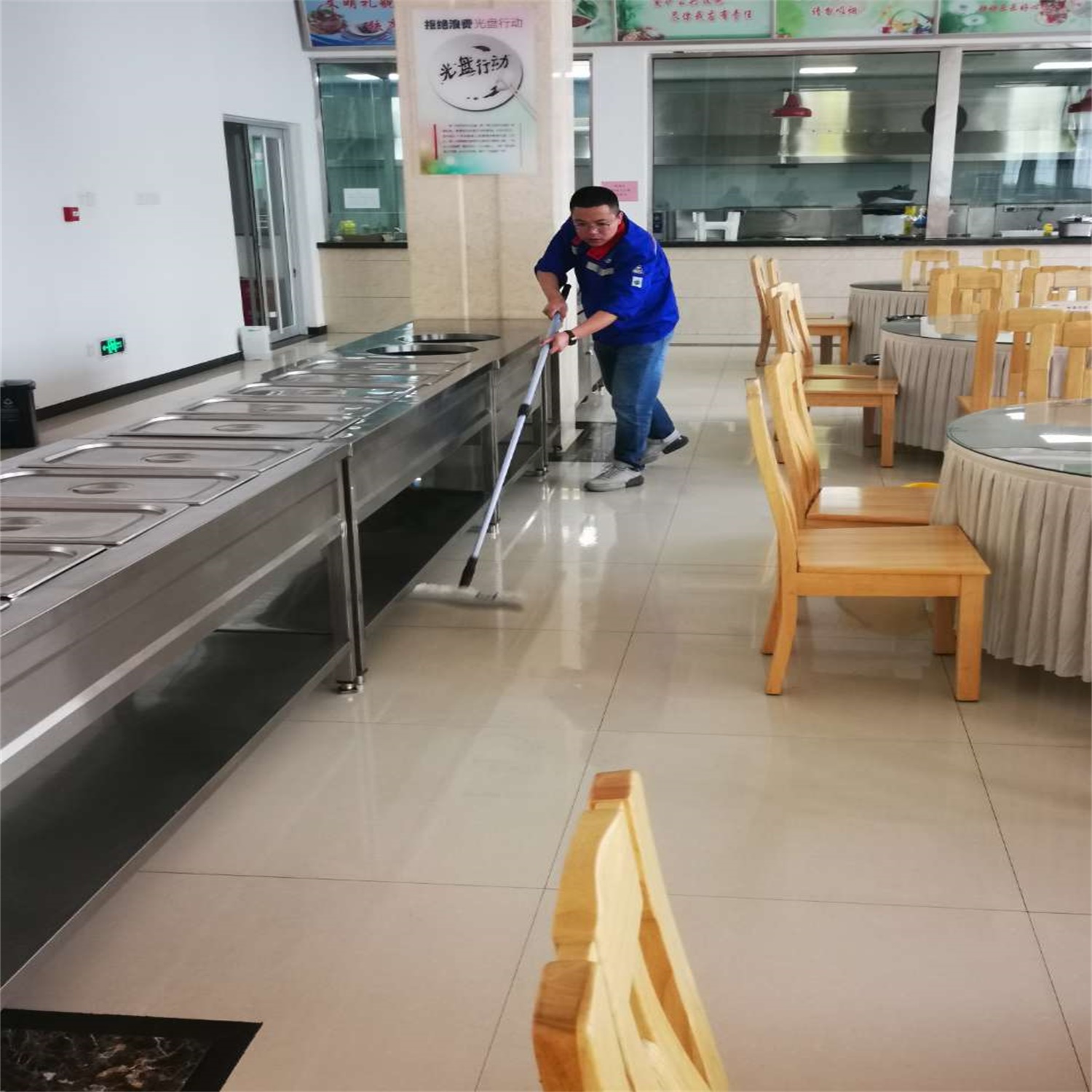 邯鄲市交通局機關辦公樓和食堂地面防滑處理