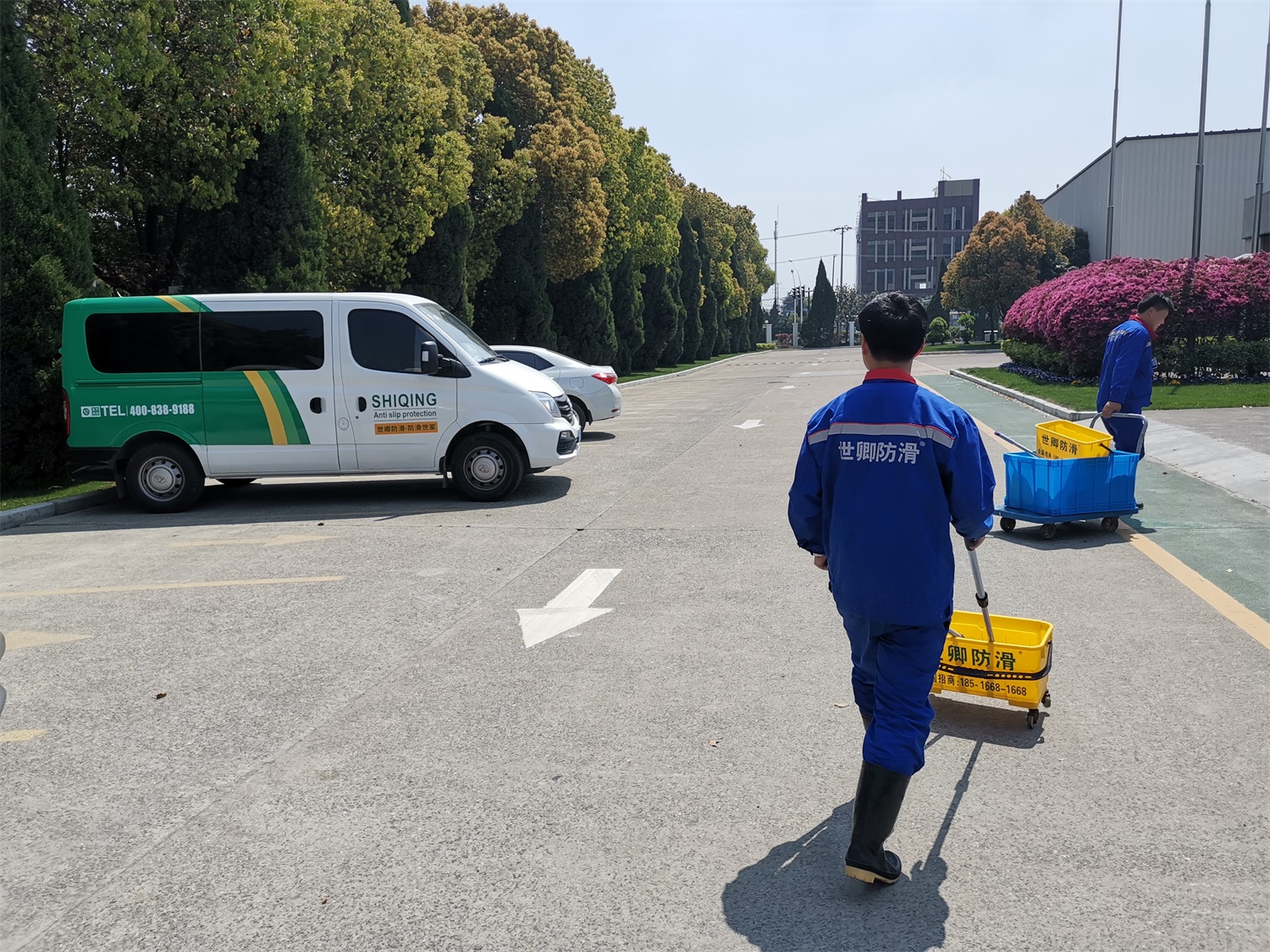 博思格建筑地面防滑處理