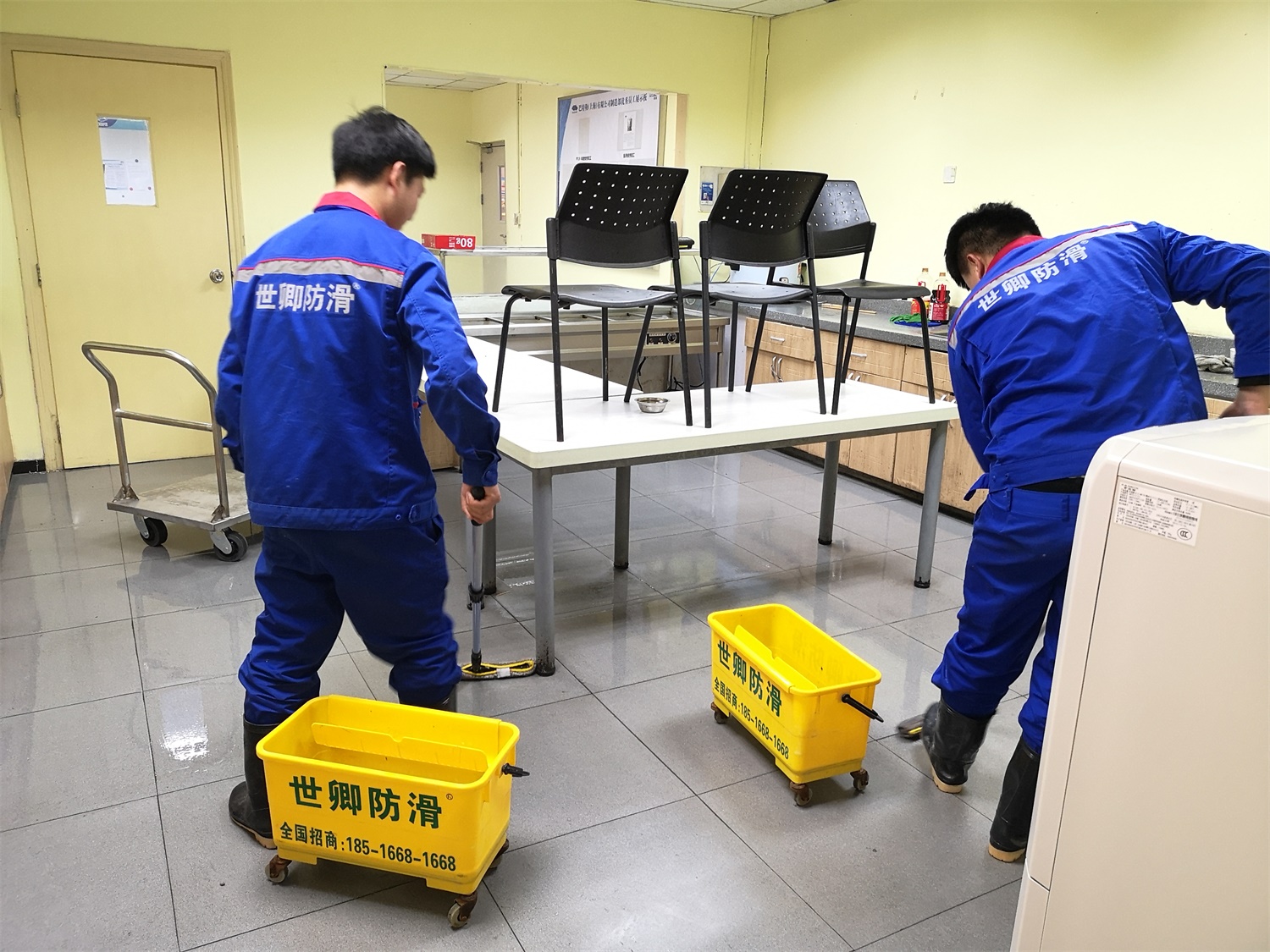 博思格建筑地面防滑處理
